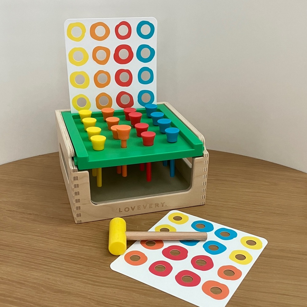 Lovevery Match & Tap Hammer Box